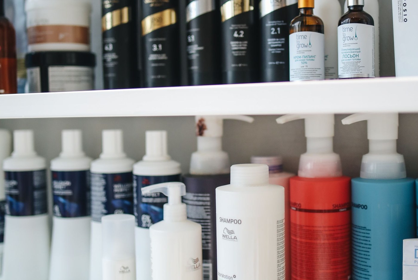Editorial skincare research layout